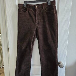 LOFT Women's Petite Straigh Leg Corduroy Pants